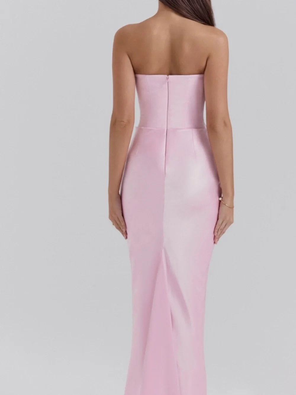 HOUSE OF CB PERSEPHONE PINK CORSET MAXI DRESS SIZE S REG CUP - Picture 5 of 8